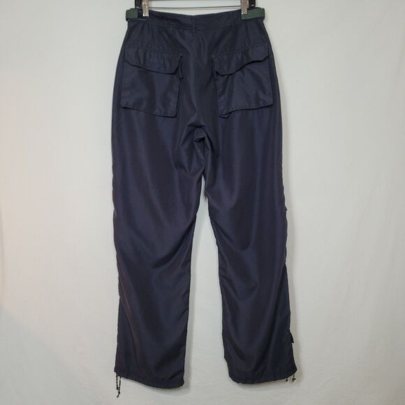 Y2K Wearfirst Mens Cargo Pants Tag 33x32 (Fit 32x31) Blue Baggy Joggers Hiking - Picture 2 of 10